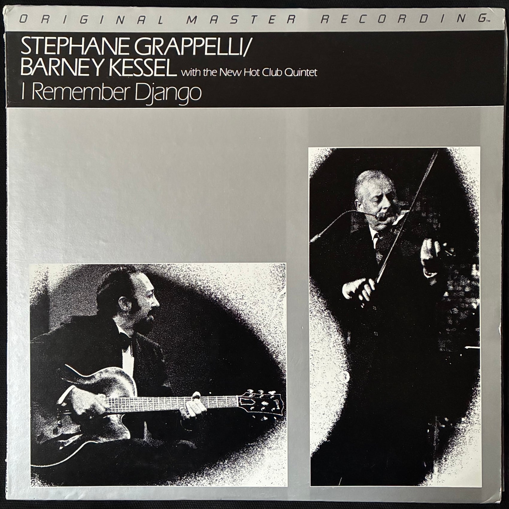 STEPHANE GRAPPELLI AND BARNEY KESSEL - I REMEBER DJANGO (MFSL) (USED VINYL 1981 US M-/EX+)