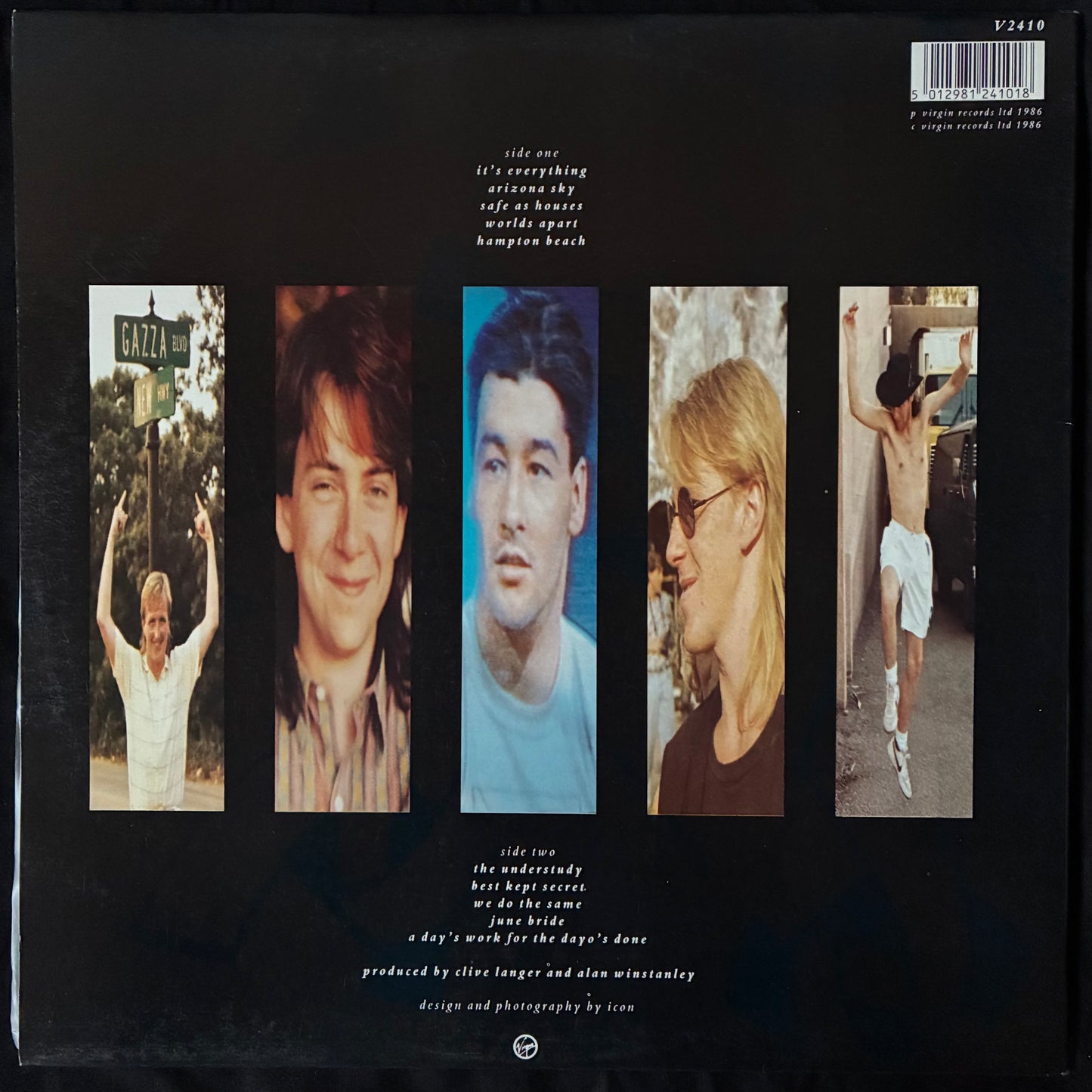 CHINA CRISIS - WHAT PRICE PARADISE (PROMO) (USED VINYL 1986 AUS M-/M-)