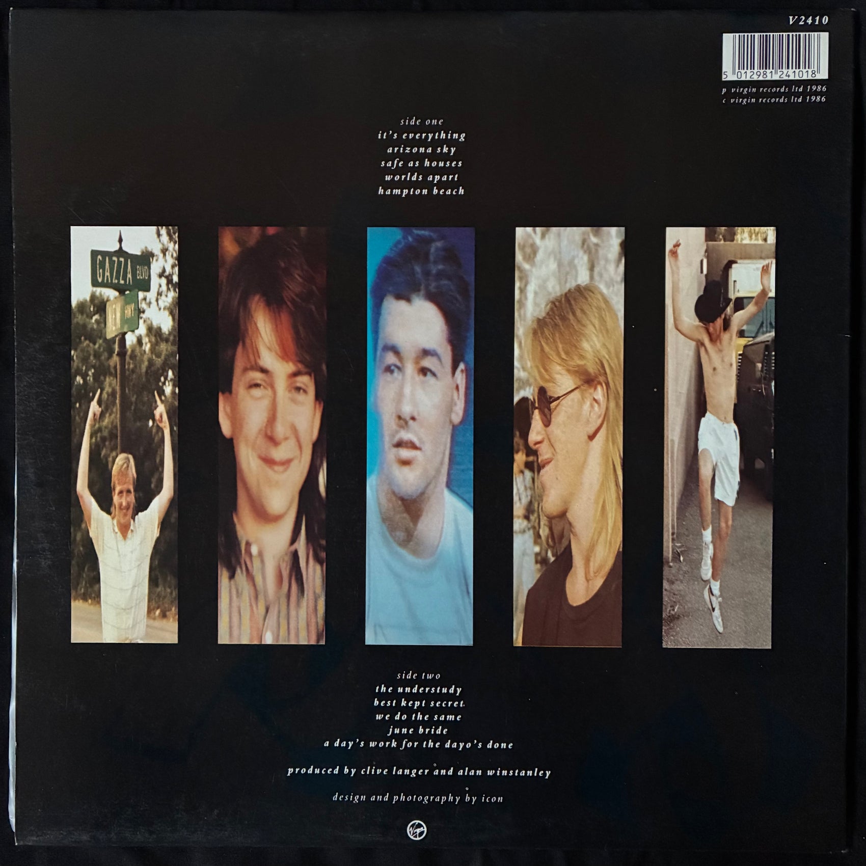 CHINA CRISIS - WHAT PRICE PARADISE (PROMO) (USED VINYL 1986 AUS M-/M-)