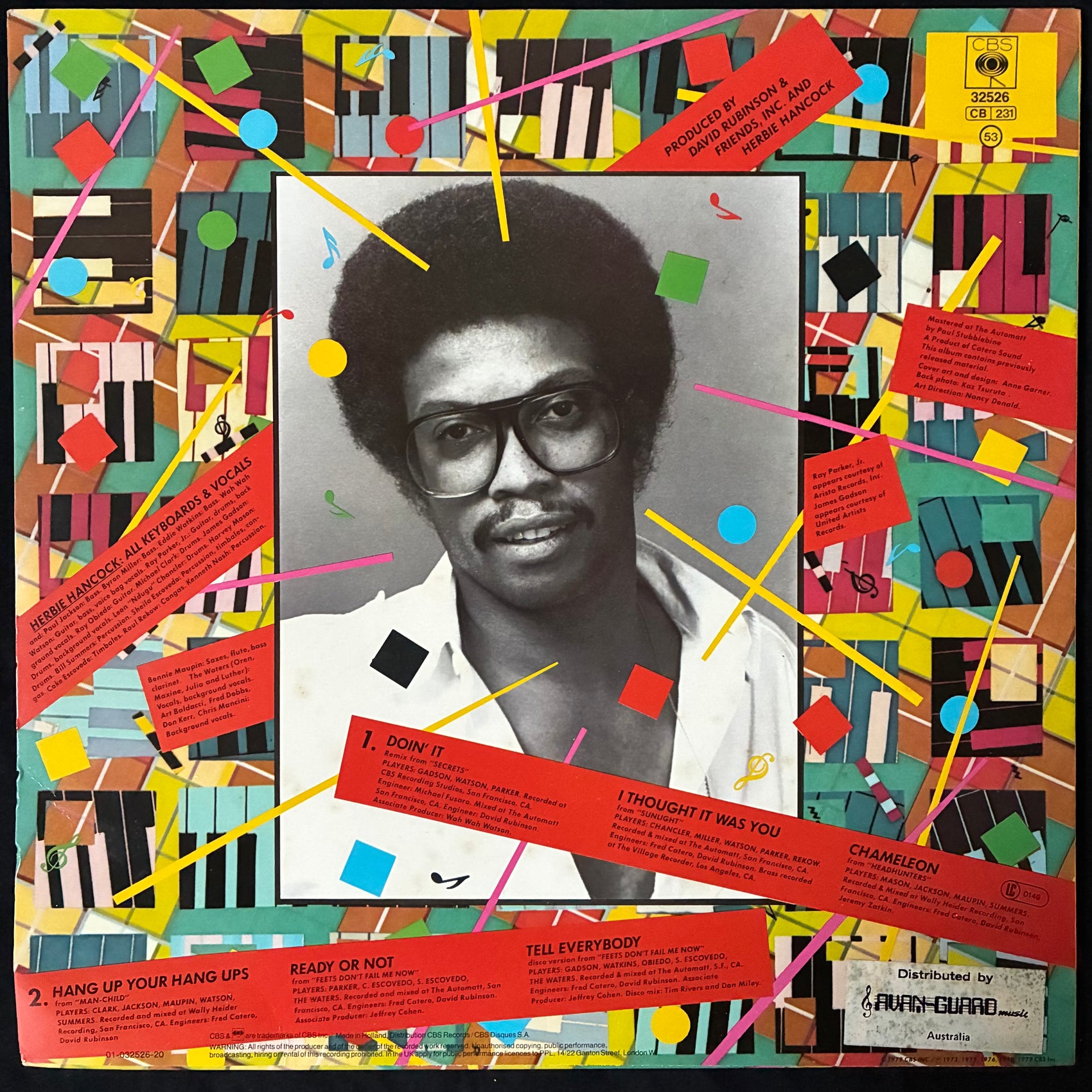 HERBIE HANCOCK - THE BEST OF HERBIE HANCOCK (USED VINYL 1979 NETHERLANDS M-/M-)