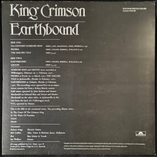 Load image into Gallery viewer, KING CRIMSON - EARTHBOUND (USED VINYL 1980 UK M-/EX+)
