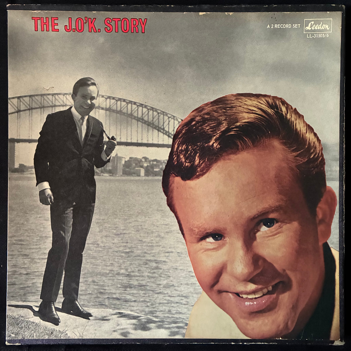 JOHNNY O'KEEFE - THE J.O'K. STORY (2LP BOX SET) (USED VINYL 1966 AUS M-/EX+/EX-)