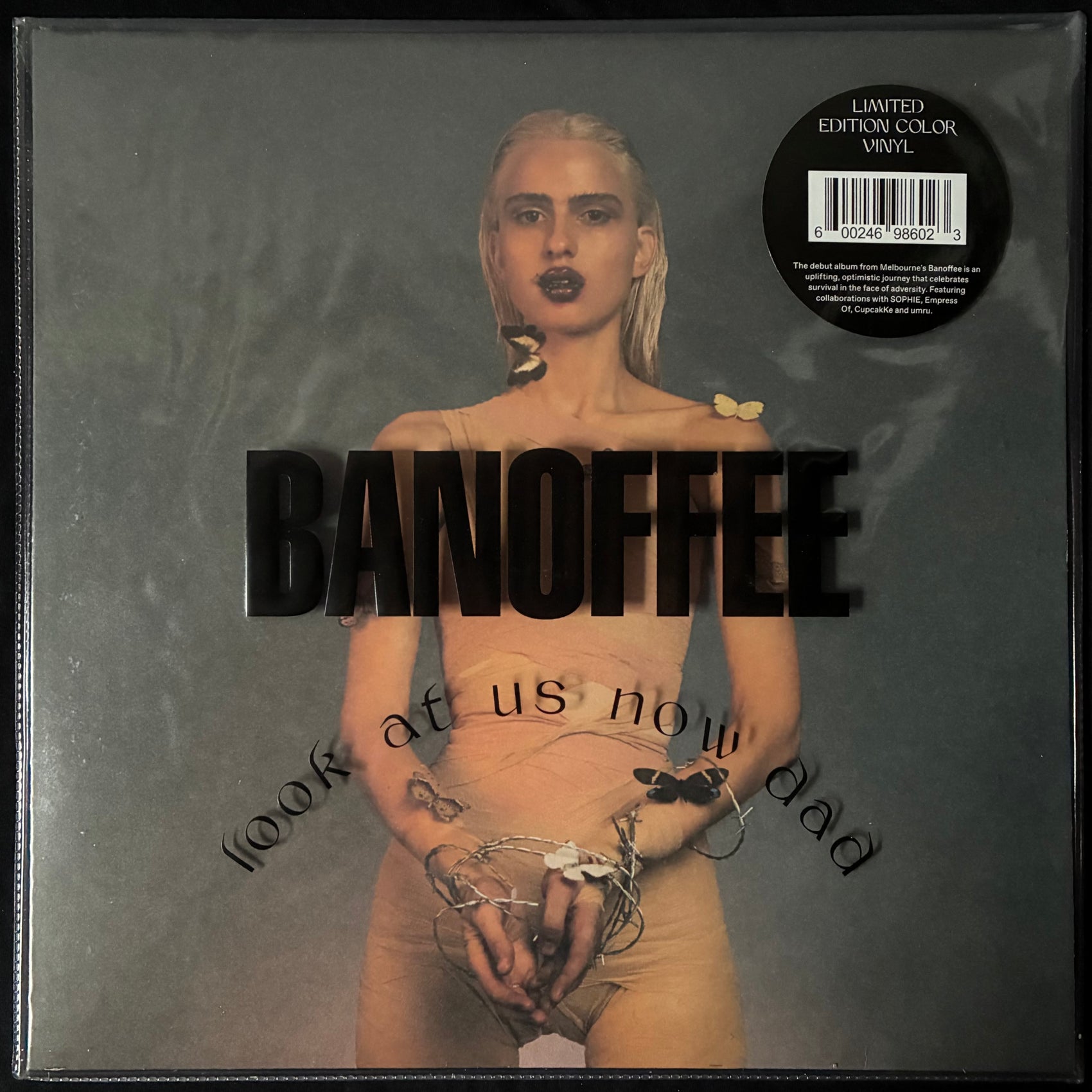 BANOFFEE - LOOK AT US NOW DAD (CLEAR COLOURED) (USED VINYL 2020 US M-/M-)