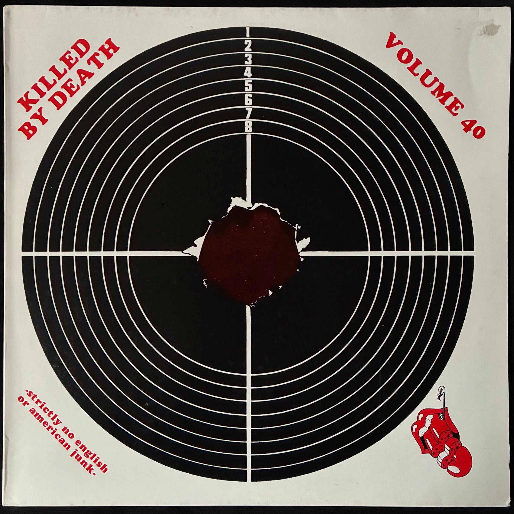 VARIOUS ARTISTS - KILLED BY DEATH VOLUME 40 (USED VINYL 1998 GERMANY M-/EX-)