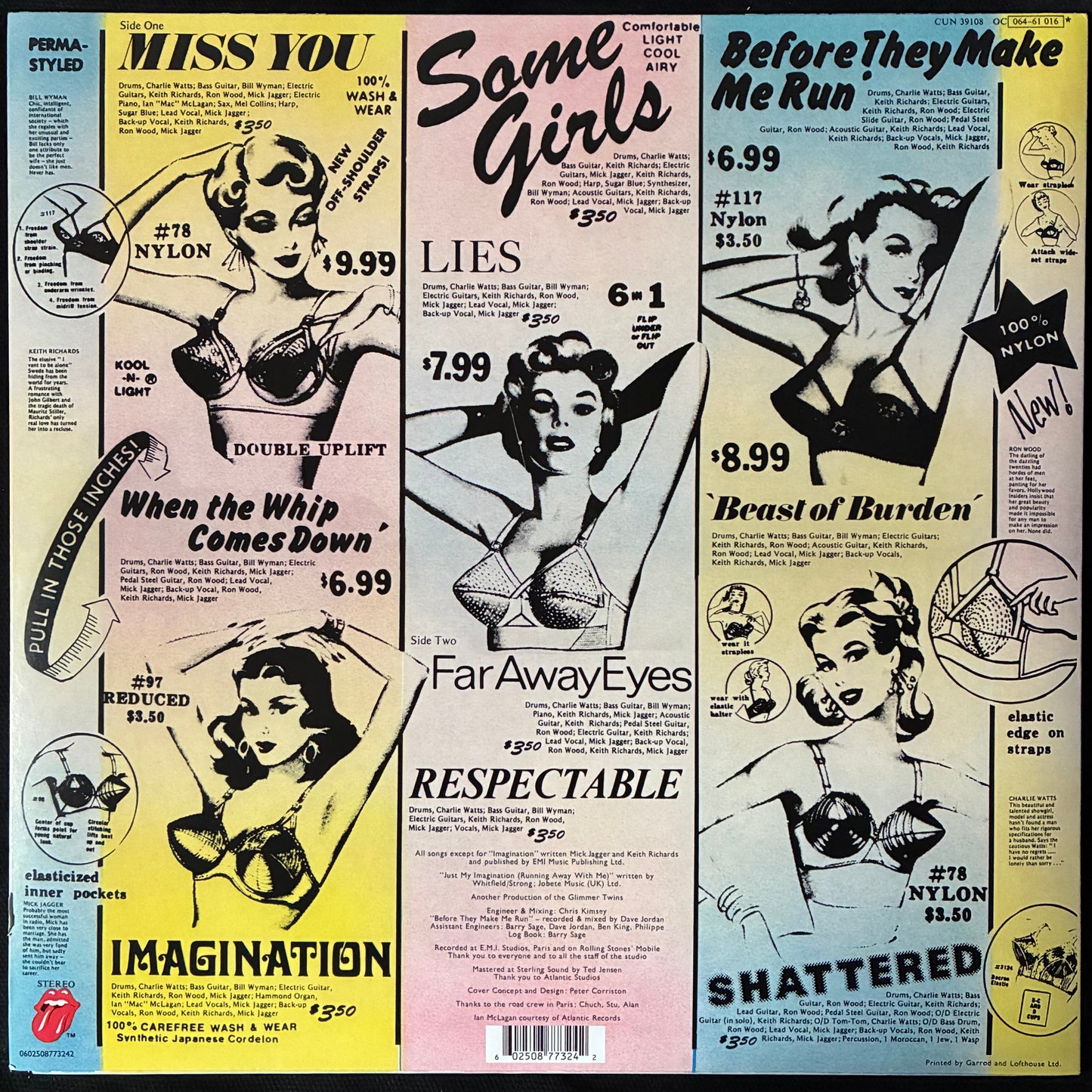 ROLLING STONES - SOME GIRLS (USED VINYL 2018 M-/M-)