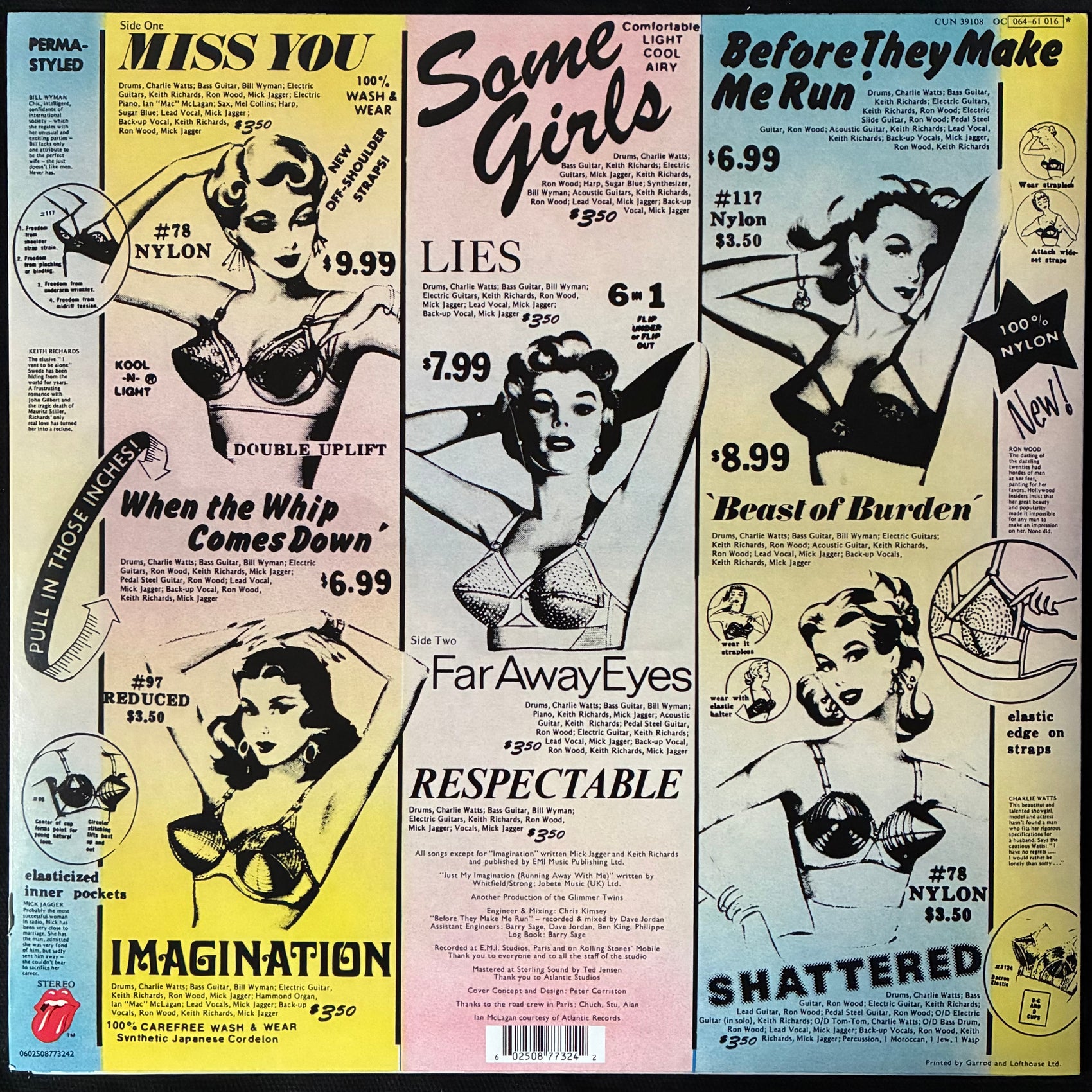 ROLLING STONES - SOME GIRLS (USED VINYL 2018 M-/M-)
