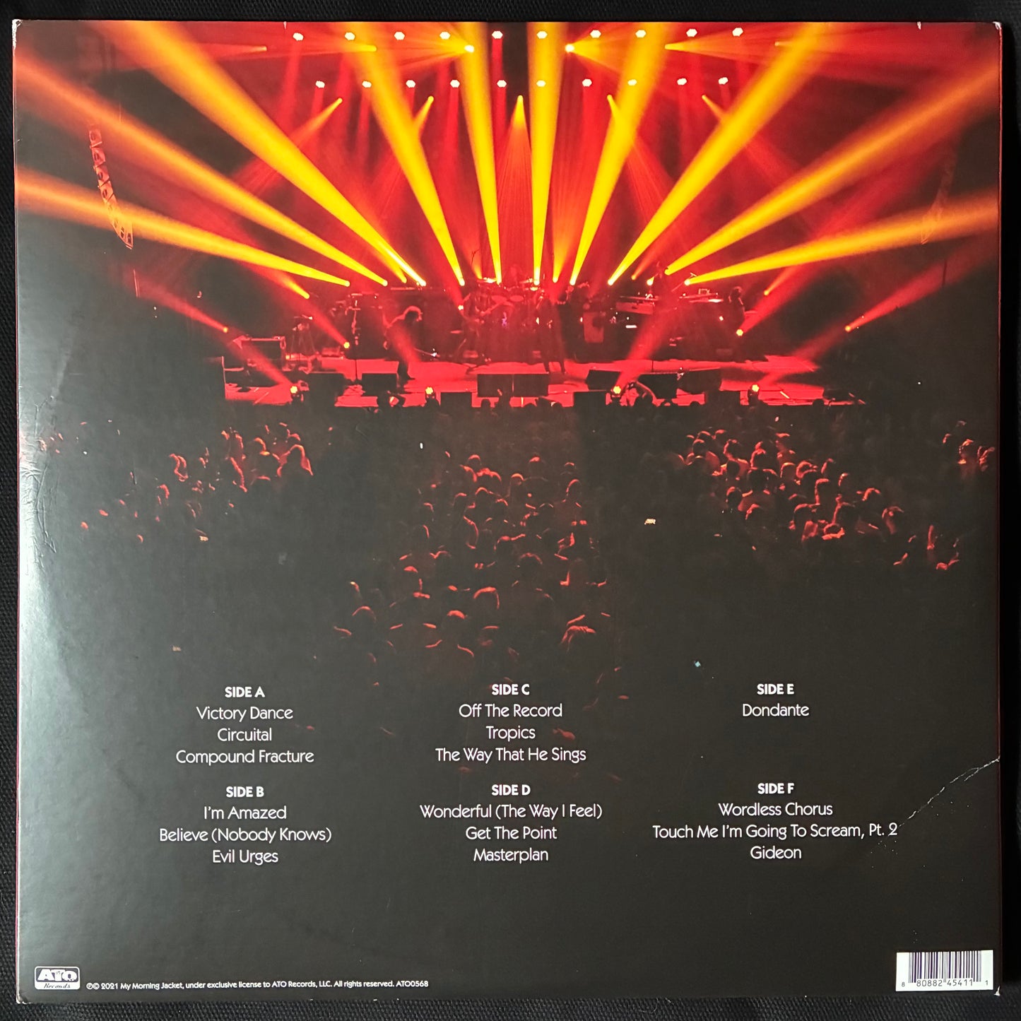 MY MORNING JACKET - MMJ LIVE VOL. 1 - LIVE 2015  (3LP) (WHITE COLOURED) (USED VINYL 2021 US M-/M-)