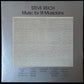 STEVE REICH - MUSIC FOR 18 MUSICIANS (USED VINYL 1978 GERMANY M-/EX)