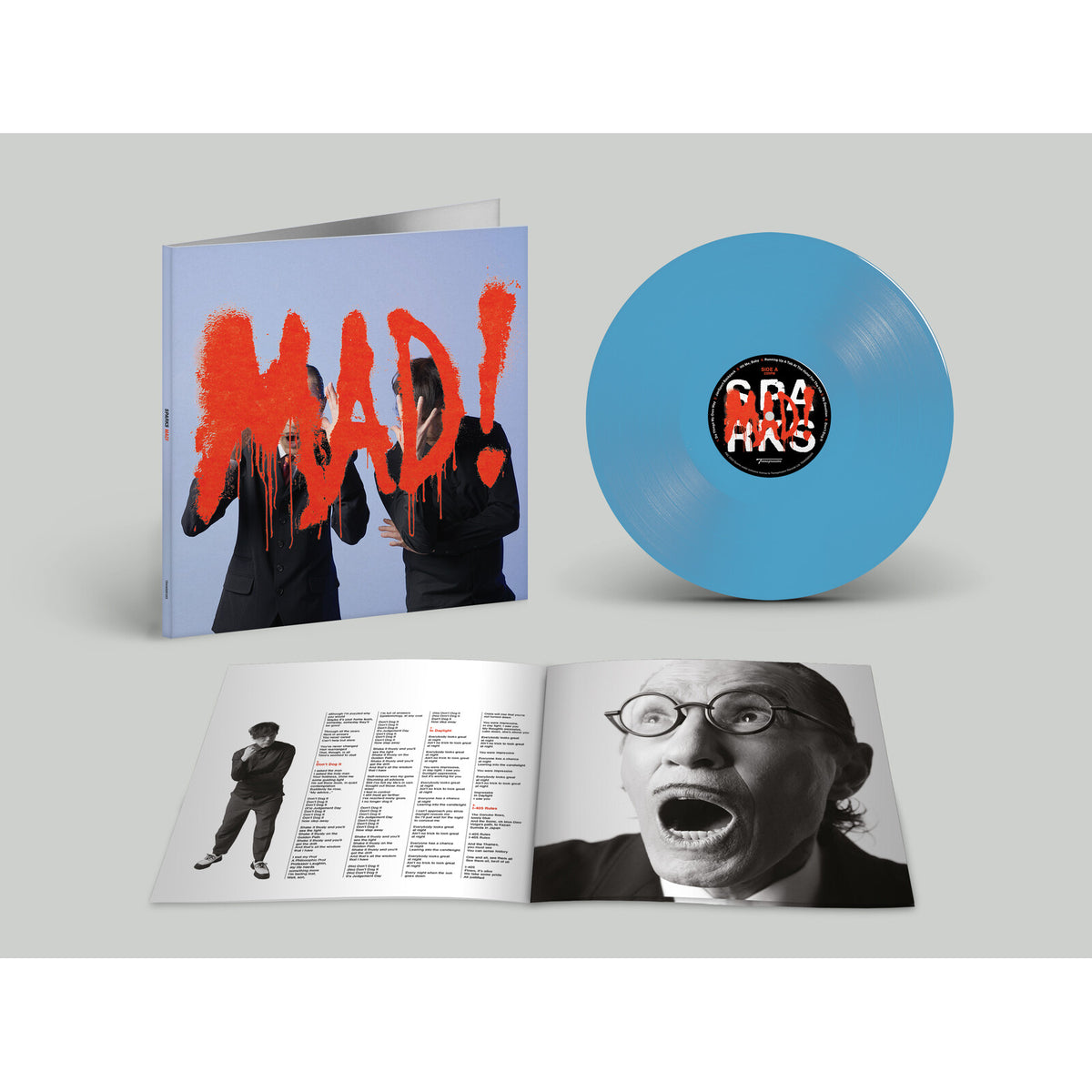 SPARKS - MAD! (BLUE COLOURED) VINYL
