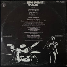 Load image into Gallery viewer, ELTON JOHN - 17-11-70 LIVE (USED VINYL 1975 AUS M-/EX-)
