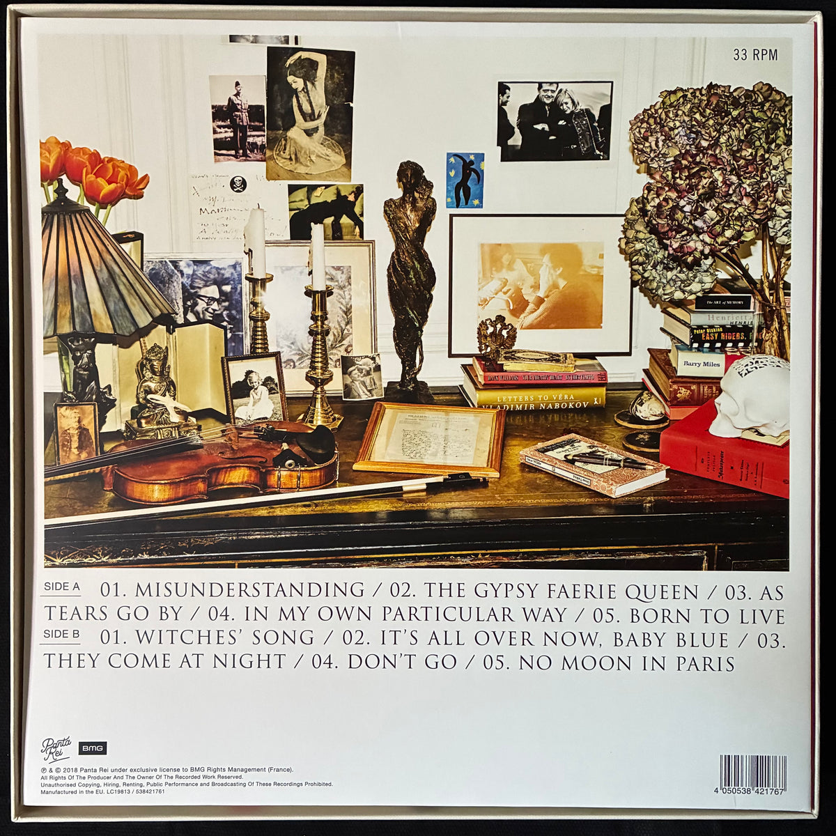 MARIANNE FAITHFULL - NEGATIVE CAPABILITY (LP+CD BOX SET) (USED VINYL 2018 FRANCE M-/M-)