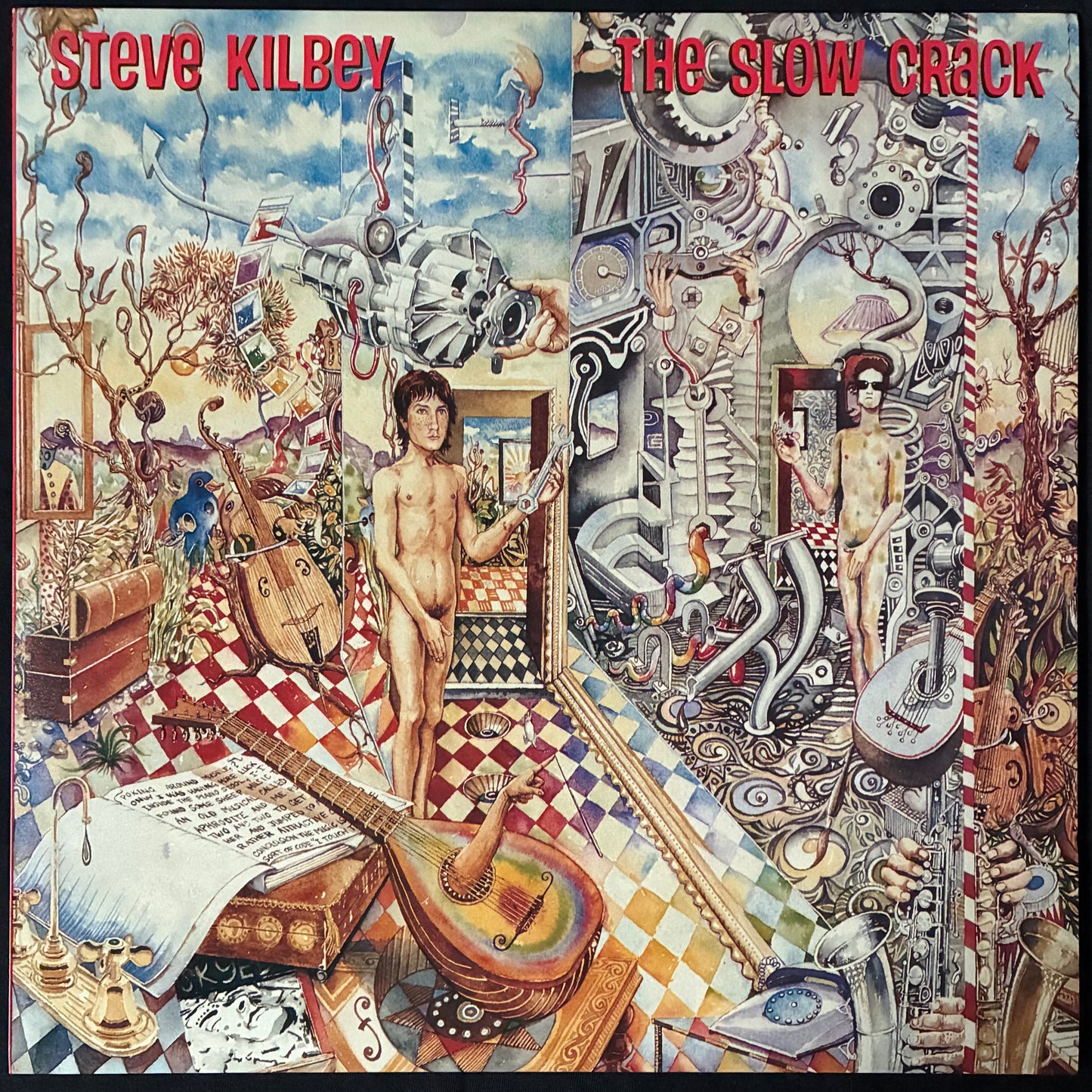 STEVE KILBEY - THE SLOW CRACK (USED VINYL 1987 AUS M-/M-)