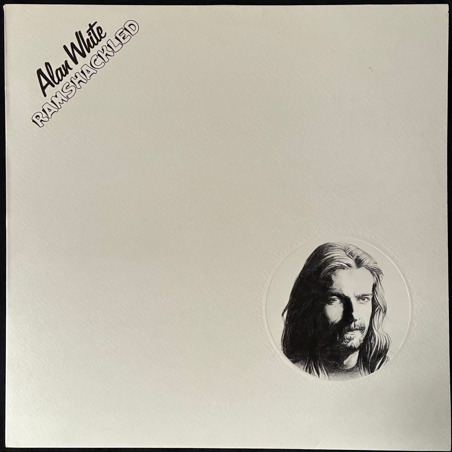 ALAN WHITE - RAMSHACKLED (USED VINYL 1976 UK M-/M-)