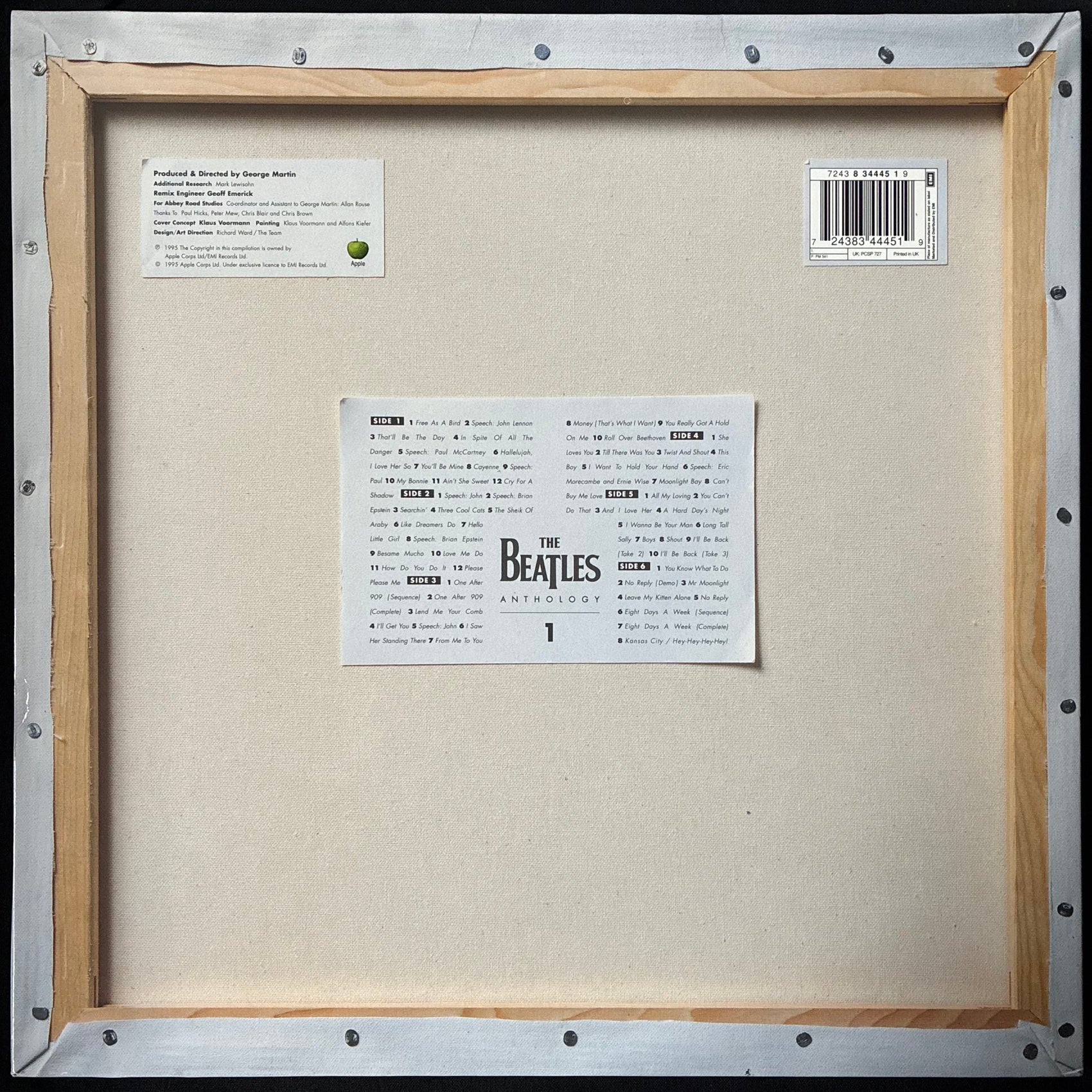 BEATLES - ANTHOLOGY 1 (3LP) (USED VINYL 1995 UK/EU M-/M-)