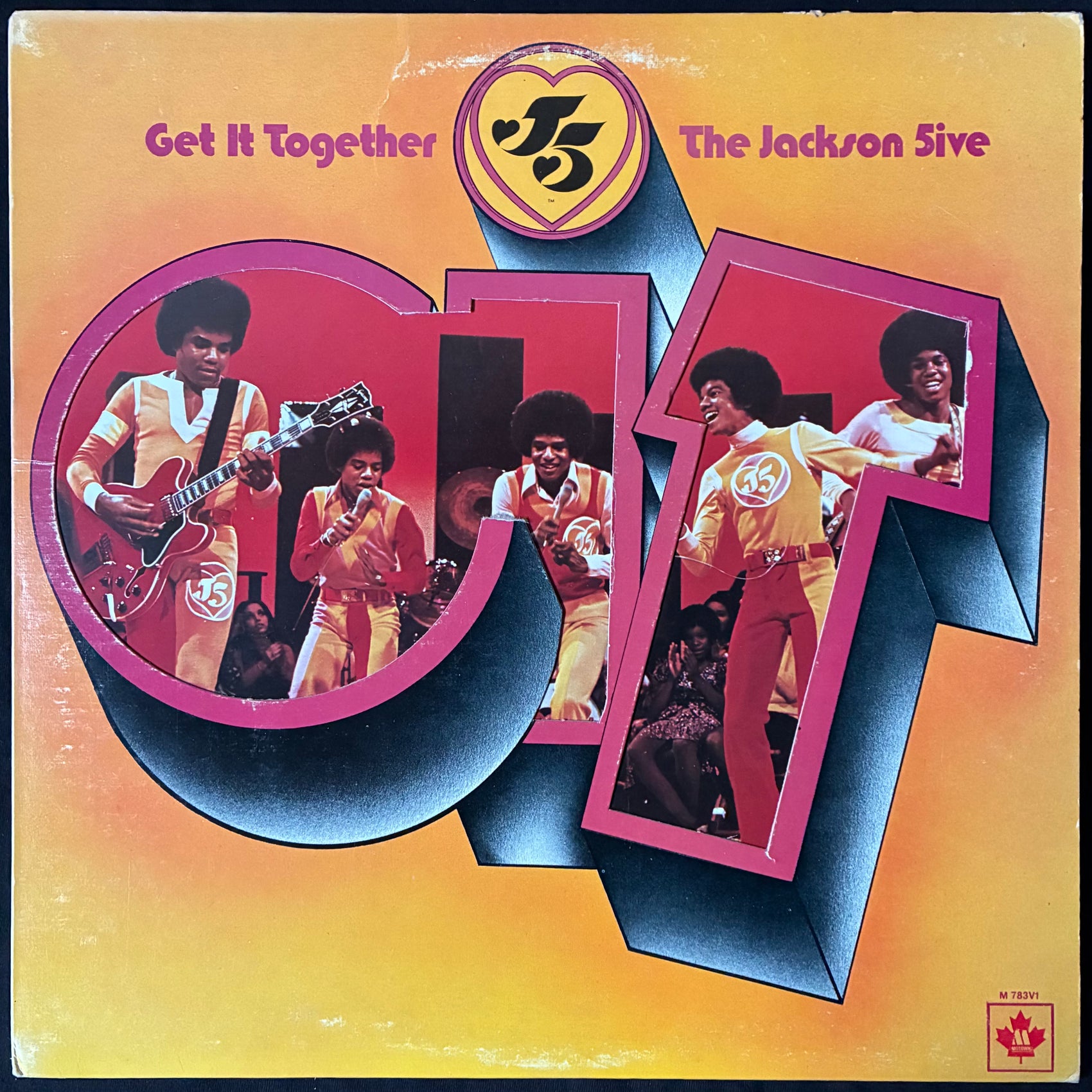 JACKSON FIVE - GET IT TOGETHER (FIRST PRESSING) (USED VINYL 1973 CANADA EX+/VG+)