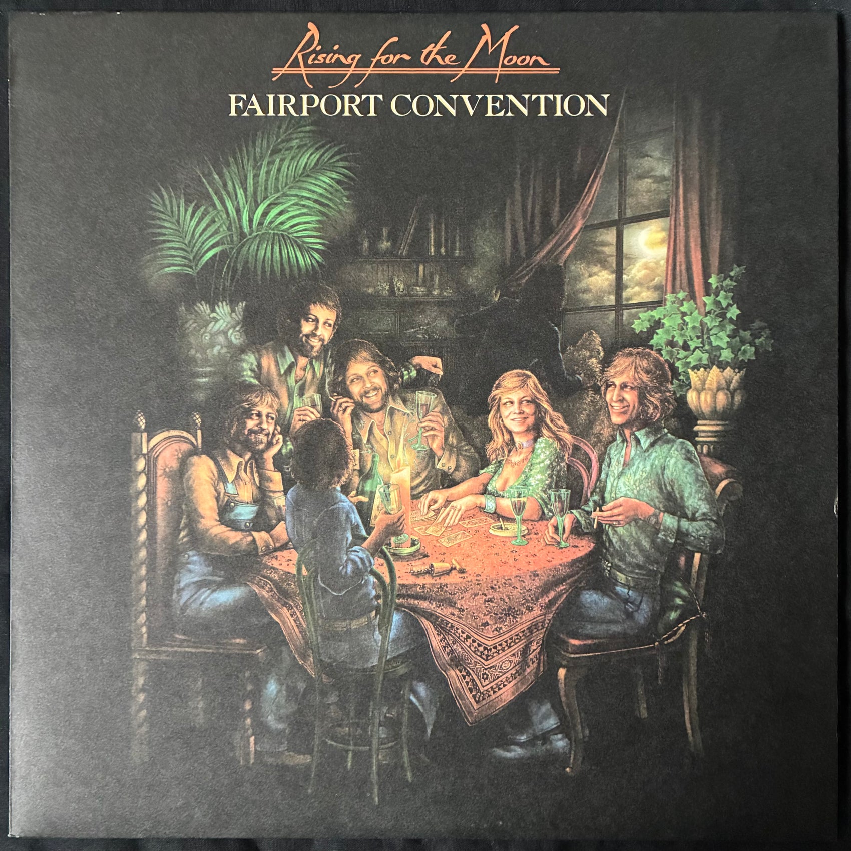 FAIRPORT CONVENTION - RISING FOR THE MOON (USED VINYL 1975 AUS M-/M-)