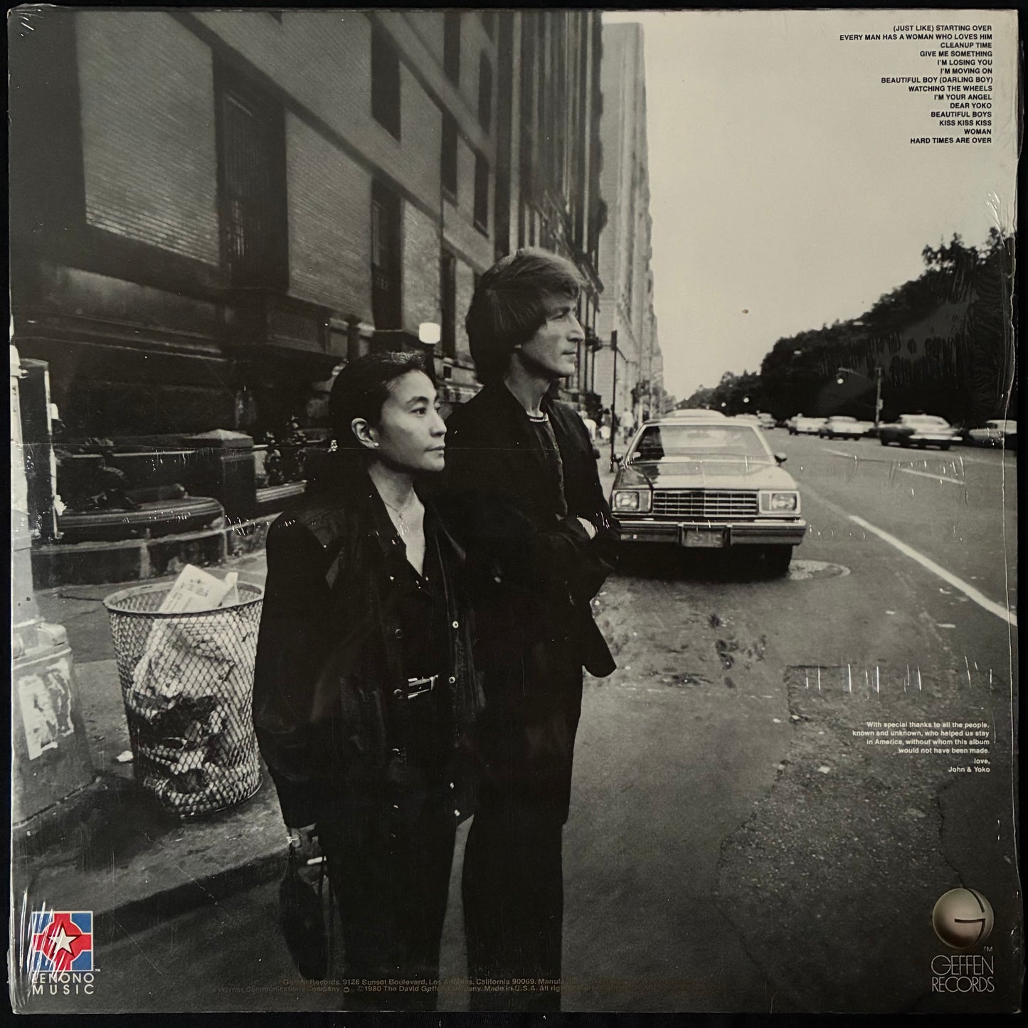 JOHN AND YOKO - DOUBLE FANTASY (USED VINYL 1980 US S.S.)