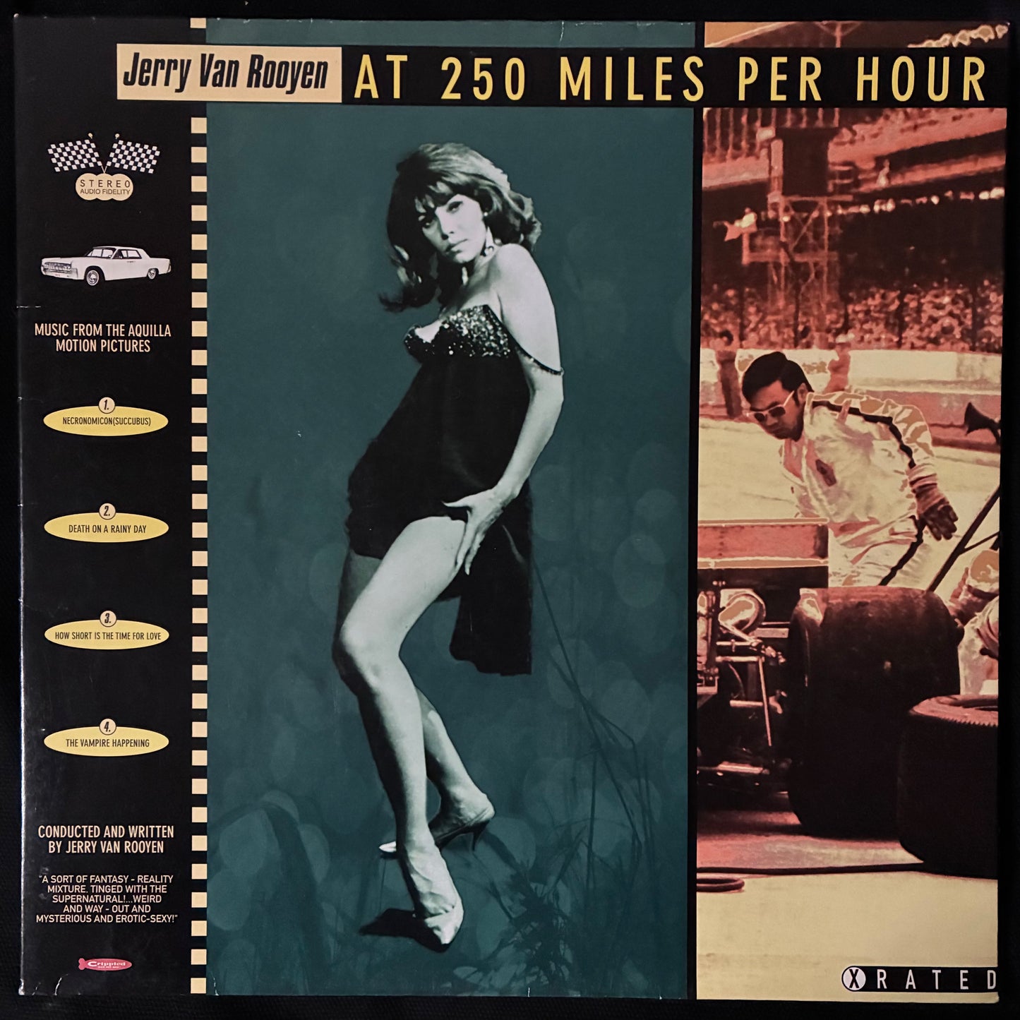 JERRY VAN ROOYEN - AT 250 MILES PER HOUR (USED VINYL 1996 GERMAN M-/EX+)