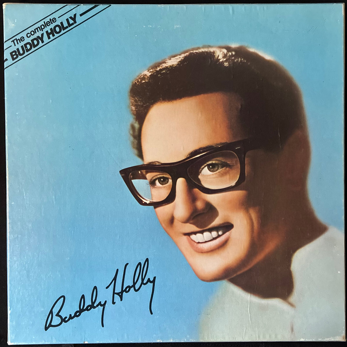 BUDDY HOLLY - THE COMPLETE BUDDY HOLLY (6LP BOX SET) (USED VINYL 1979 UK M-/M-/EX+)