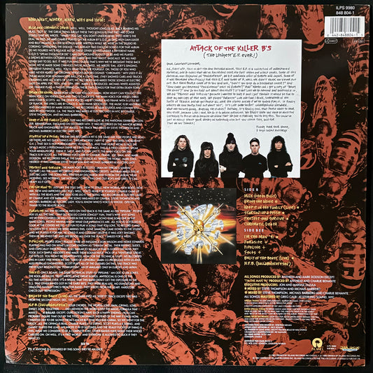 ANTHRAX - ATTACK OF THE KILLER B'S (USED VINYL 1991 UK M-/M-)