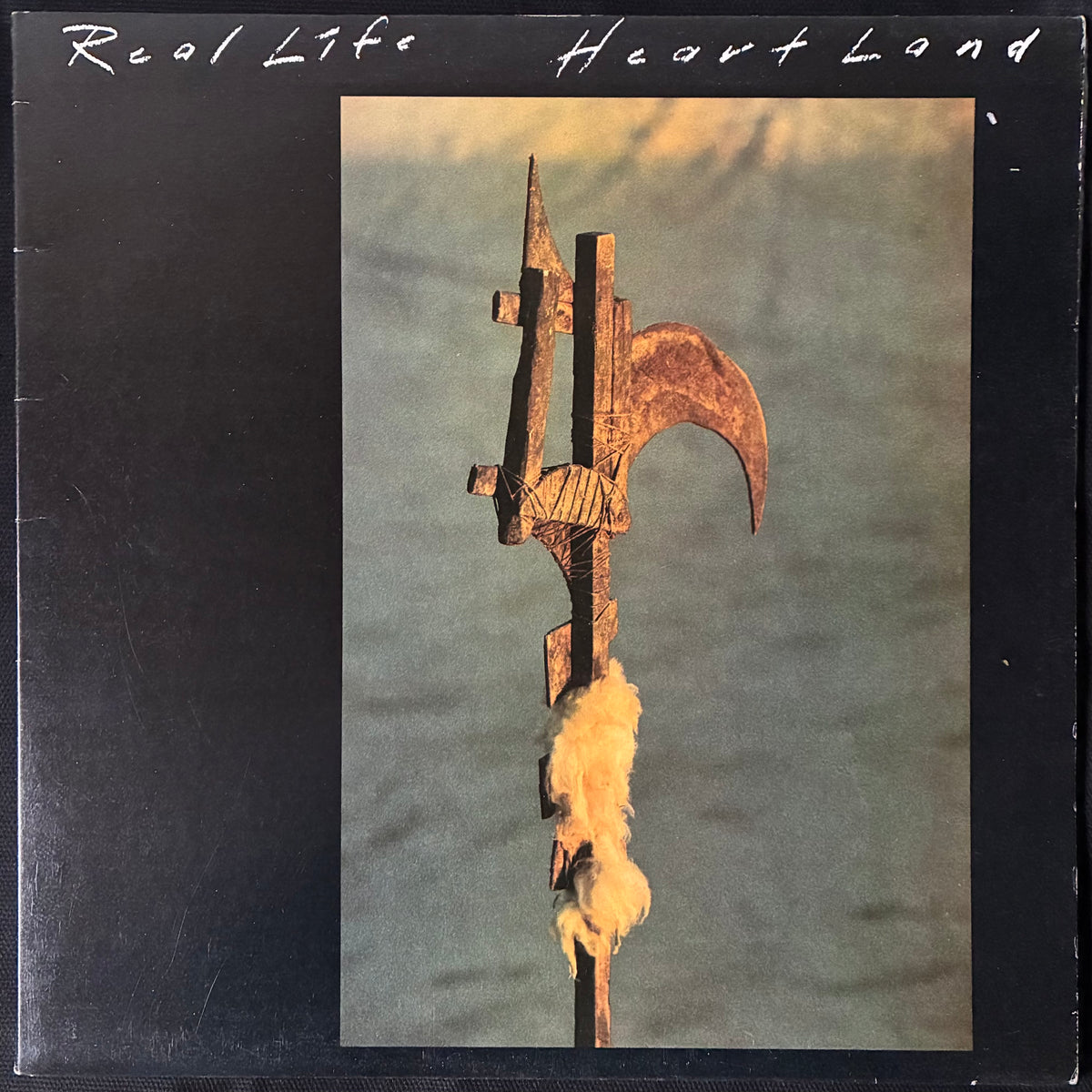 REAL LIFE - HEART LAND (USED VINYL 1983 AUS M-/EX+)