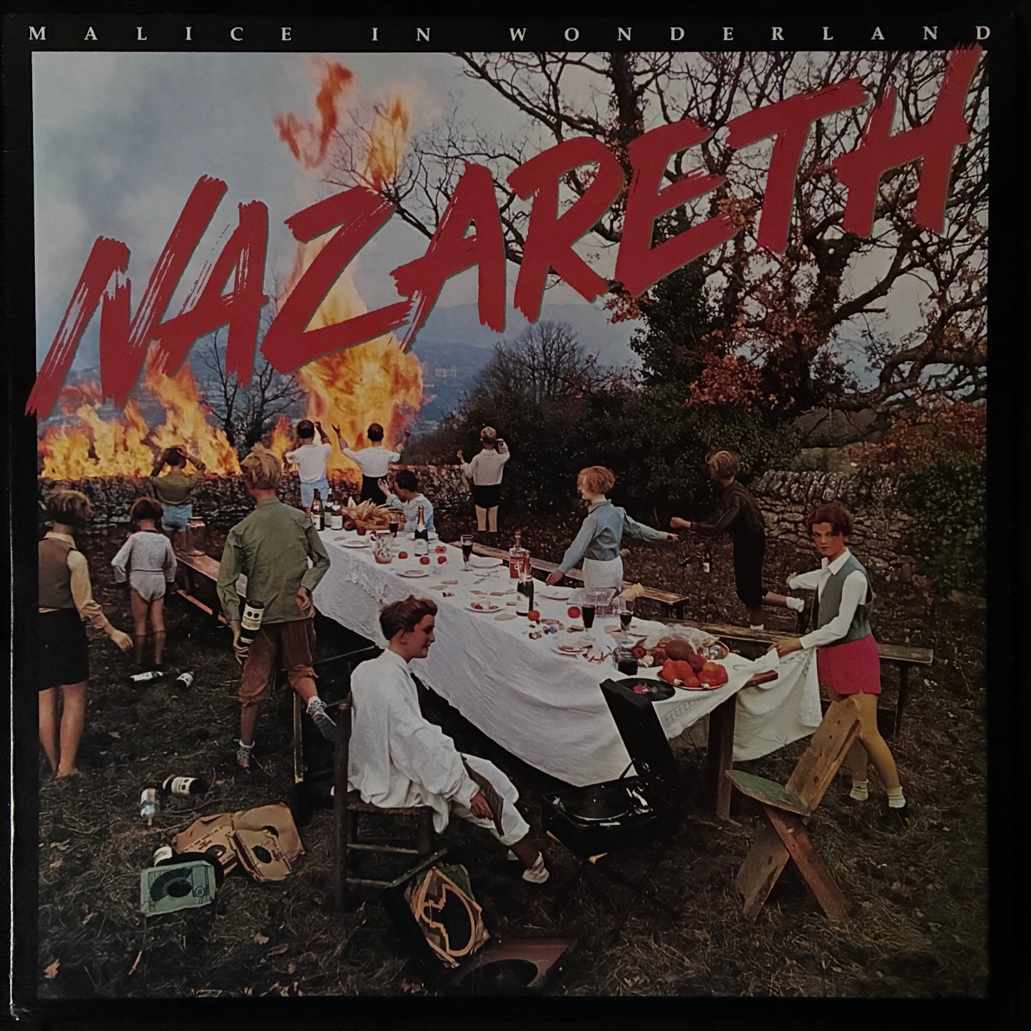NAZARETH - MALICE IN WONDERLAND (USED VINYL 1980 US M-/M-)