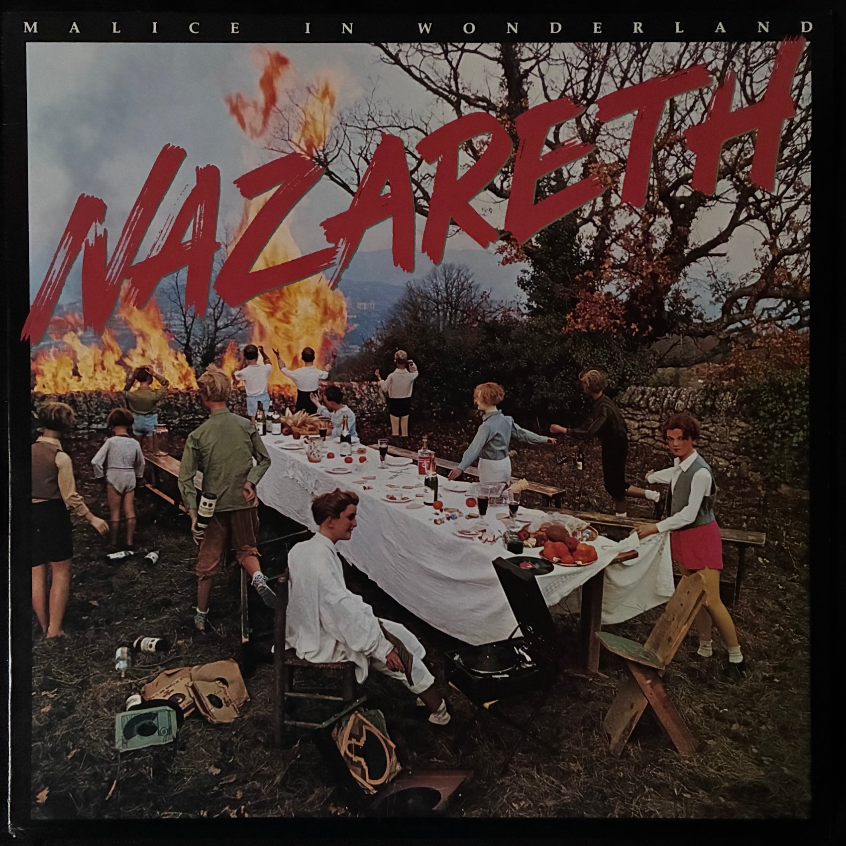 NAZARETH - MALICE IN WONDERLAND (USED VINYL 1980 US M-/M-)