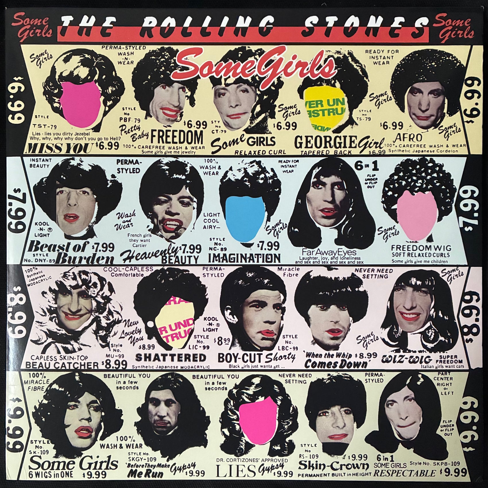 ROLLING STONES - SOME GIRLS (USED VINYL 2018 EU M-/M-)