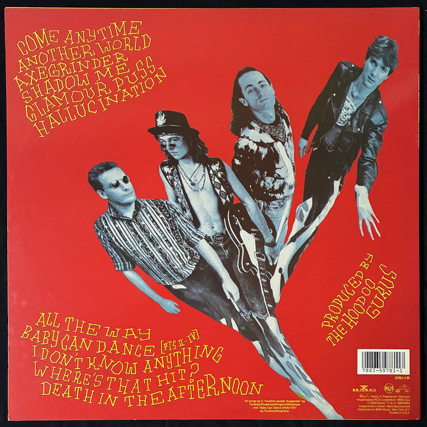 HOODOO GURUS - MAGNUM CUM LOUDER FIRST PRESSING) (USED VINYL 1989 UK M-/EX+)