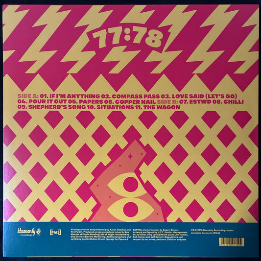 77:78 - JELLIES (ORANGE COLOURED) (USED VINYL 2018 UK M-/M-)
