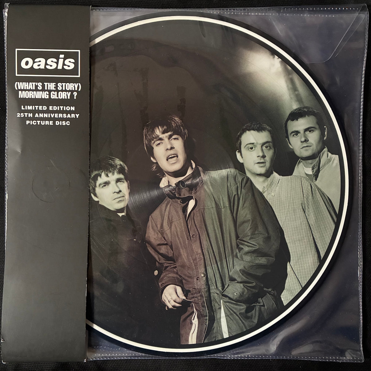 OASIS - (WHAT'S THE STORY) MORNING GLORY? : 25TH ANNIVERSARY (2LP) (PICTURE DISCS) (USED VINYL 2020 UK M-/M-)