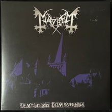 Load image into Gallery viewer, MAYHEM - DE MYSTERIIS DOM SATHANAS (RED COLOURED) (USED VINYL 2010 UK EX/EX+)
