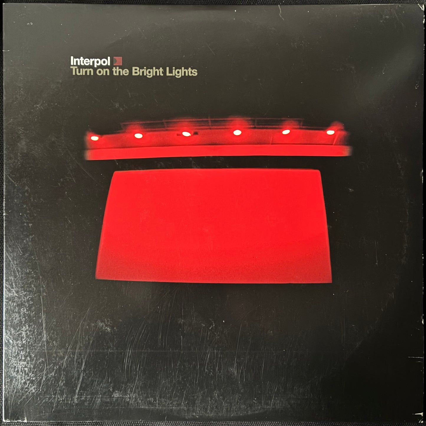 INTERPOL - TURN ON THE BRIGHT LIGHTS (USED VINYL 2007 US EX-/EX)