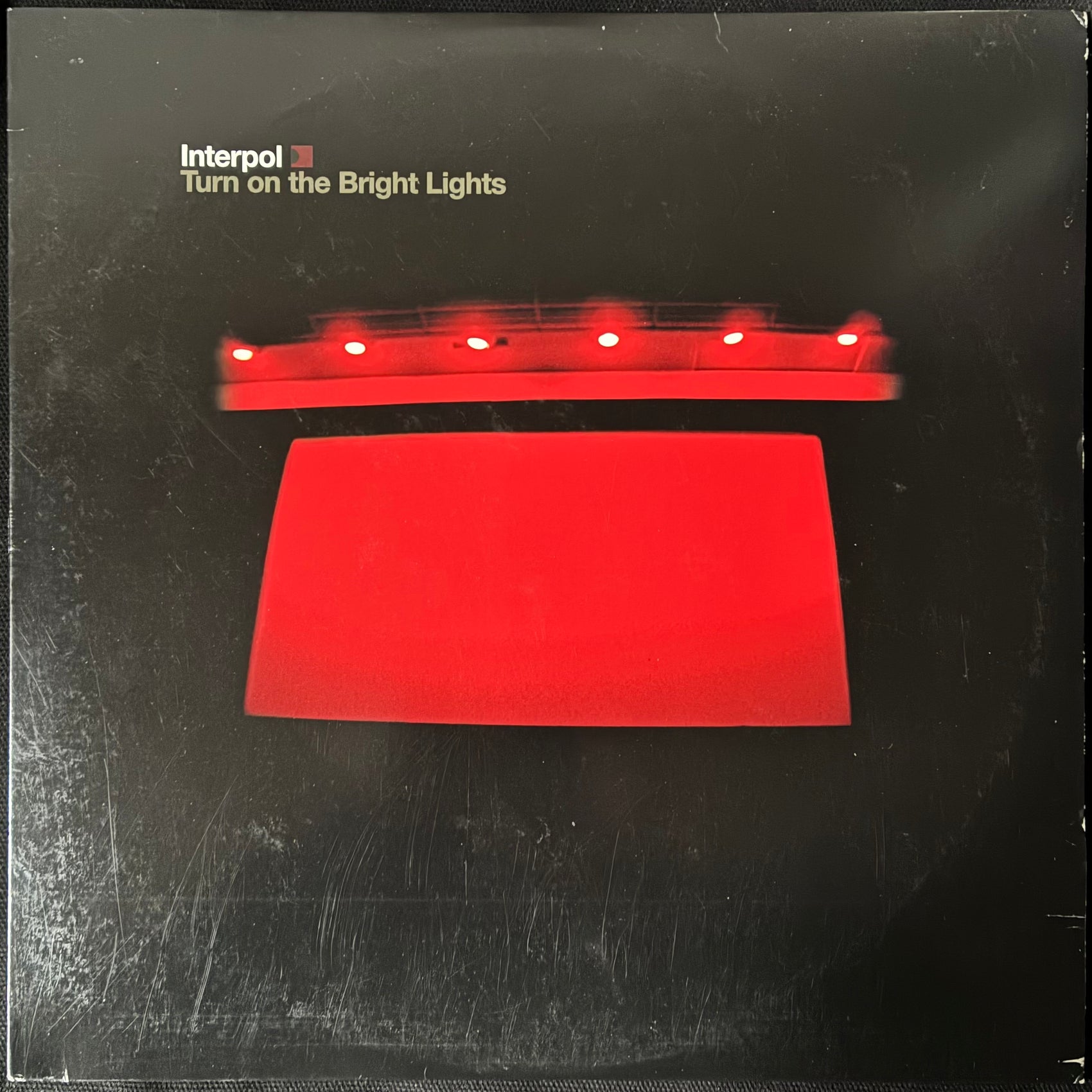 INTERPOL - TURN ON THE BRIGHT LIGHTS (USED VINYL 2007 US EX-/EX)