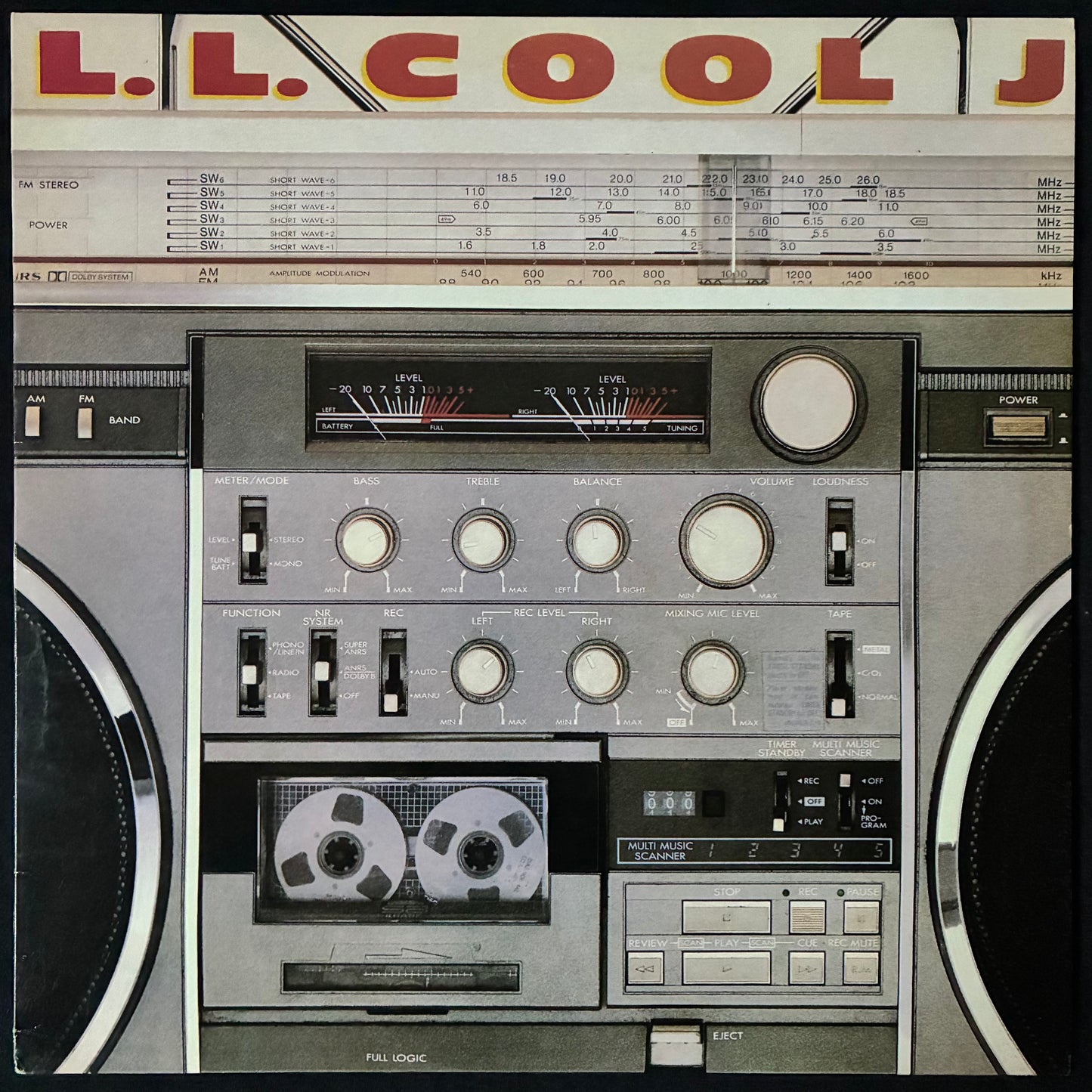 L.L. COOL J - RADIO (USED VINYL 1985 UK M-/M-)