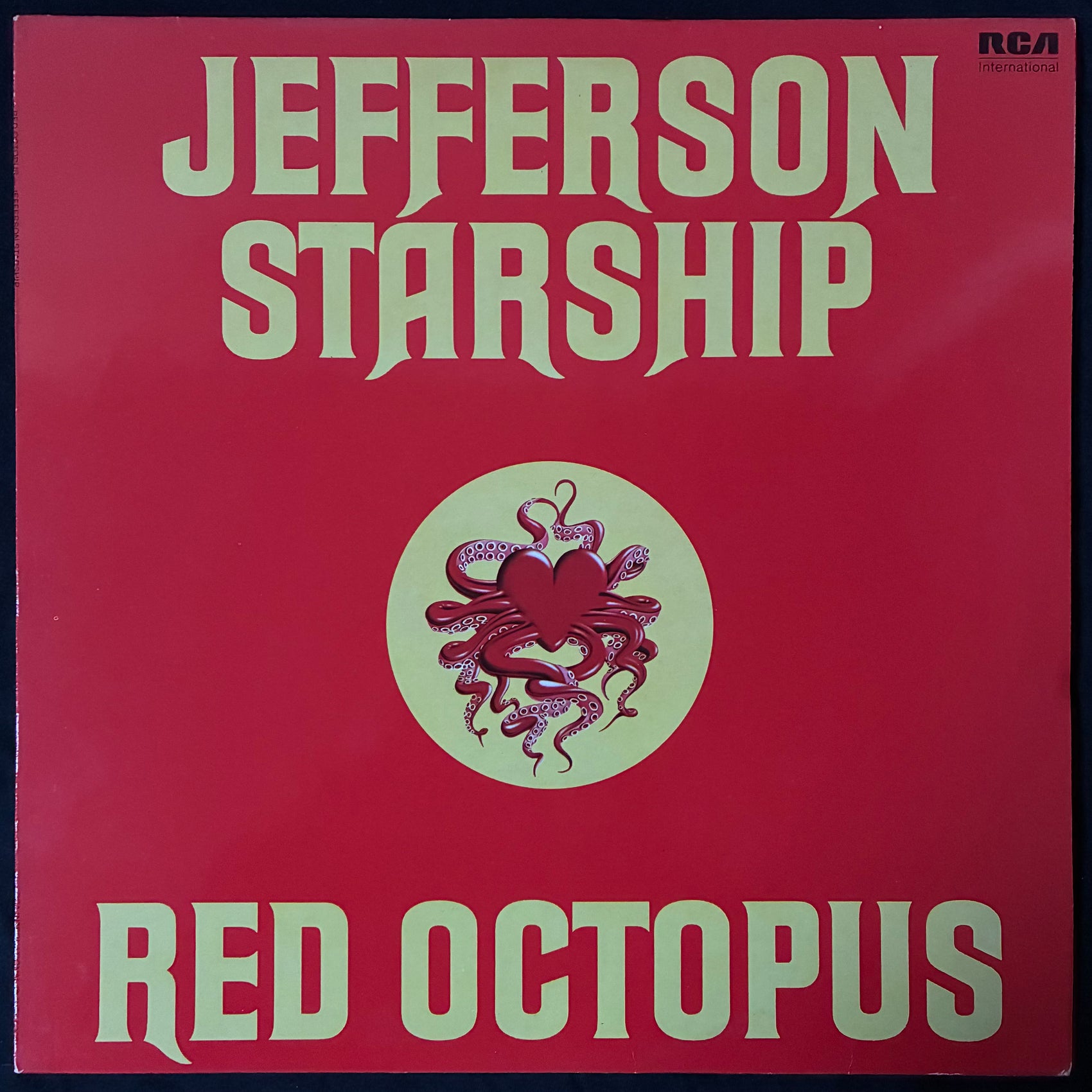 JEFFERSON STARSHIP - RED OCTOPUS (USED VINYL 1981 UK M-/M-)