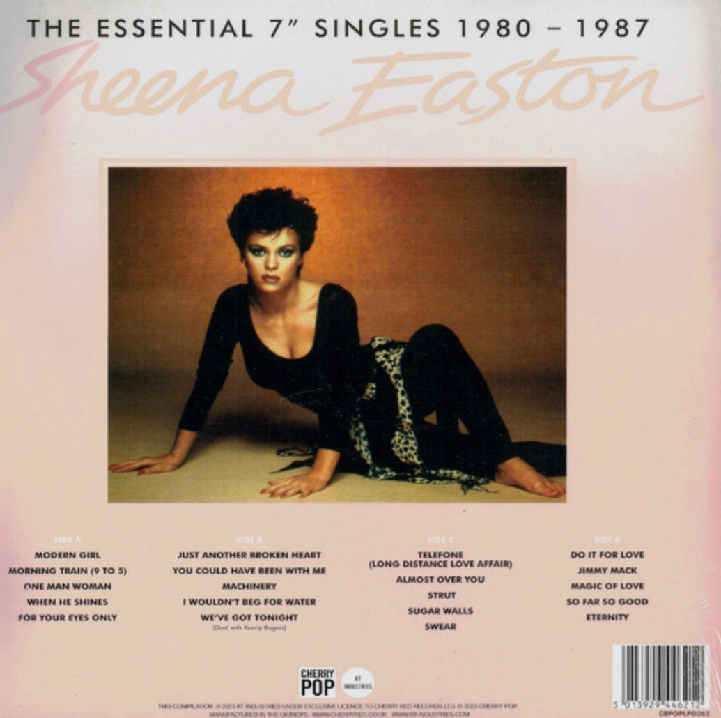 SHEENA EASTON - THE ESSENTIAL 7" SINGLES 1980 - 87 (LIMITED EDITION WHITE) VINYL