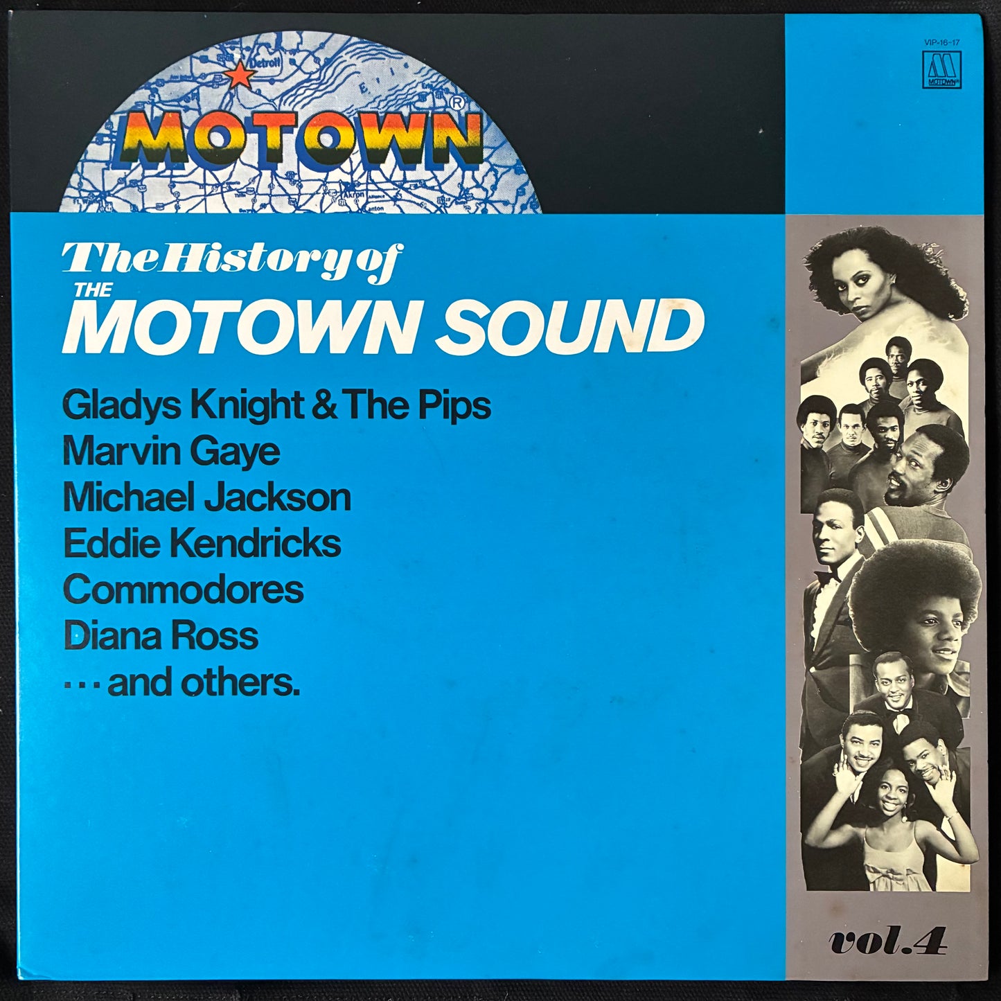 VARIOUS ARTISTS - THE HISTORY OF THE MOTOWN SOUND VOL. 4 (2LP) (USED VINYL 1983 JAPAN M-/EX+)