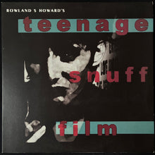 Load image into Gallery viewer, ROWLAND S. HOWARD - TEENAGE SNUFF FILM (2LP) (USED VINYL 2011 AUS M-/M-)
