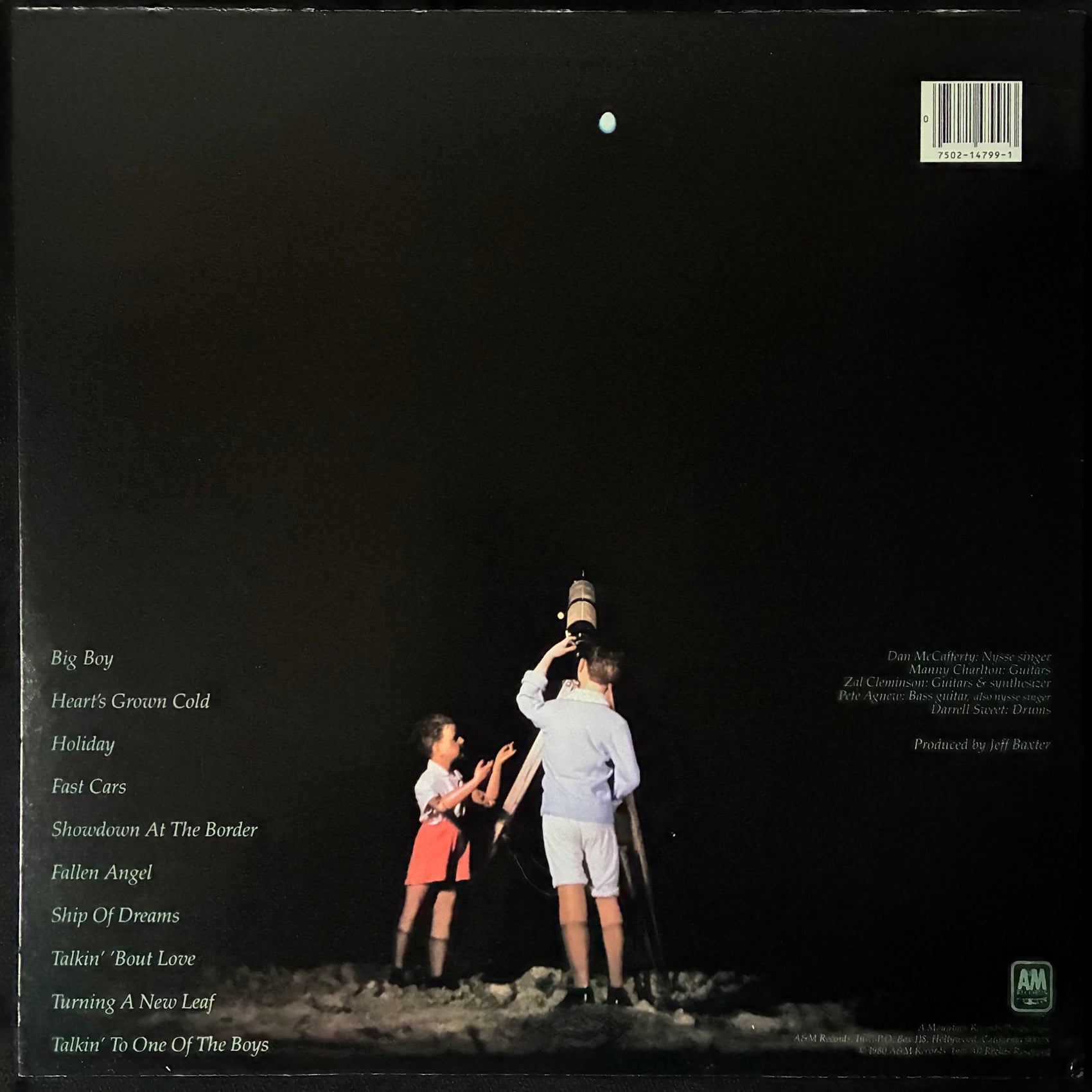 NAZARETH - MALICE IN WONDERLAND (USED VINYL 1980 US M-/M-)