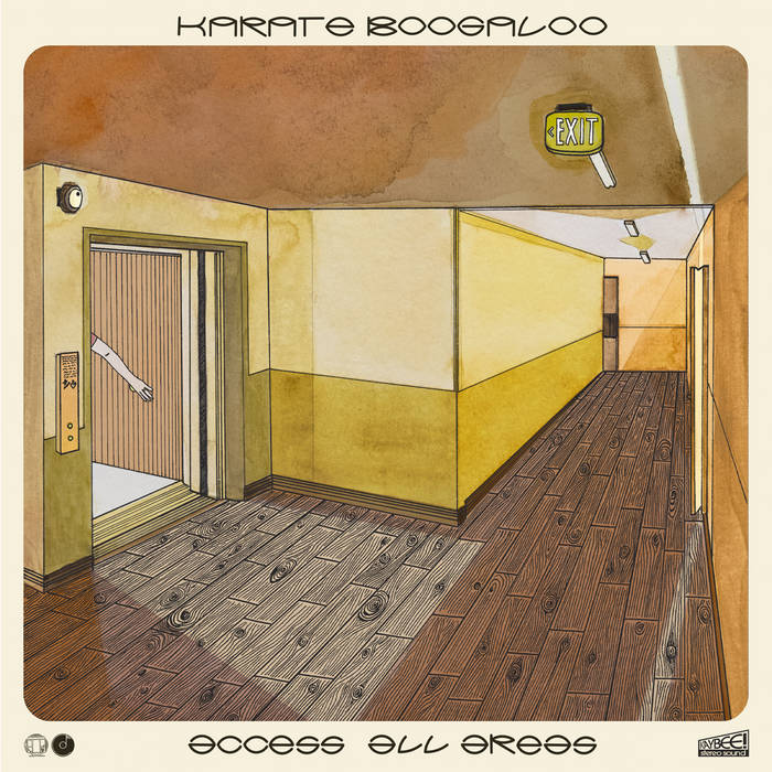 KARATE BOOGALOO - ACCESS ALL AREAS (RED COLOURED) VINYL