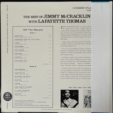 Load image into Gallery viewer, JIMMY MCCRACKLIN - THE BEST OF JIMMY MCCRACKLIN (USED VINYL 1984 JAPAN M-/M-)
