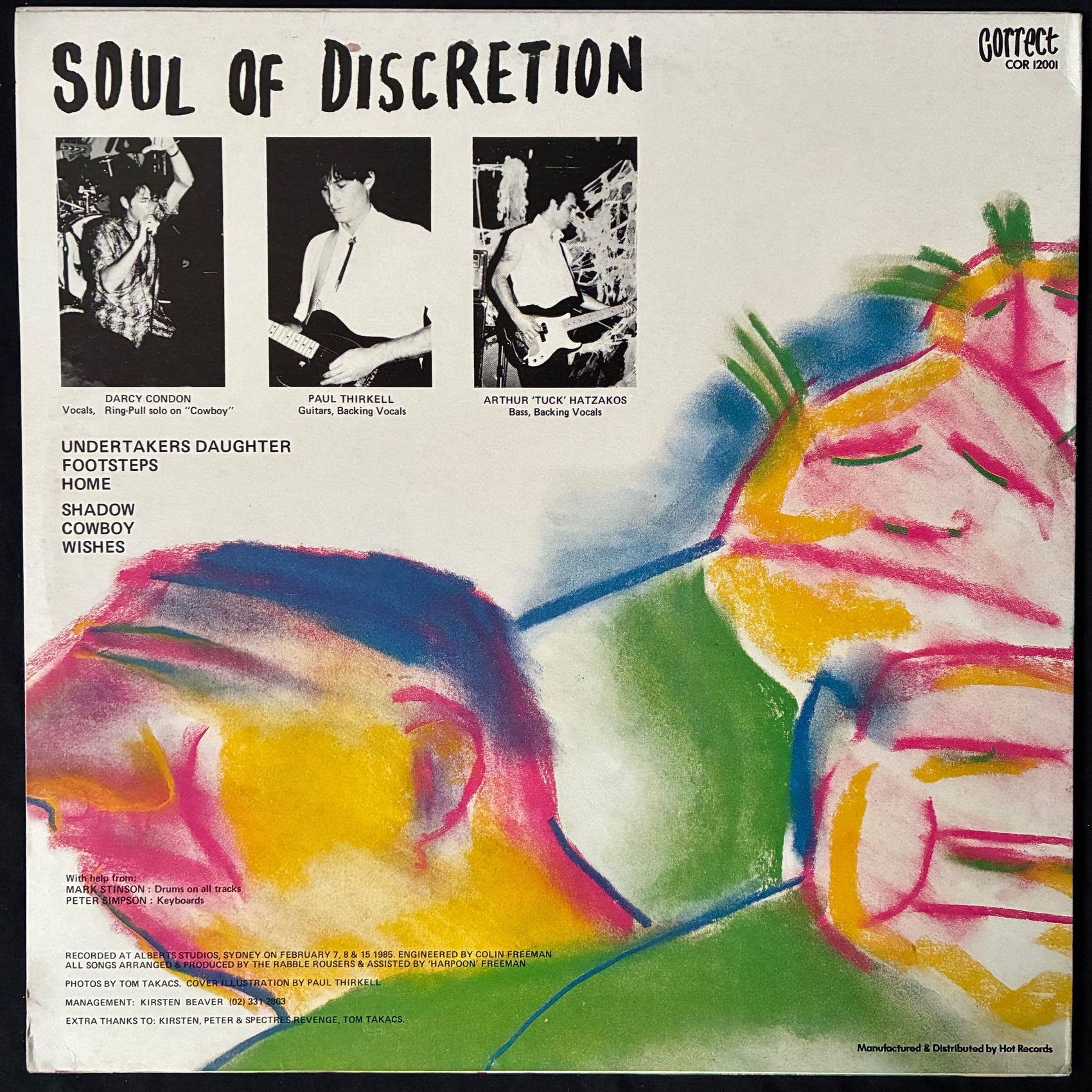 HOI POLLOI - SOUL OF DISCRETION (MLP) (USED VINYL 1985 AUS M-/EX+)