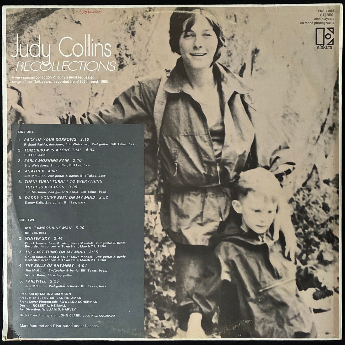 JUDY COLLINS - RECOLLECTIONS (USED VINYL AUS M-/EX)