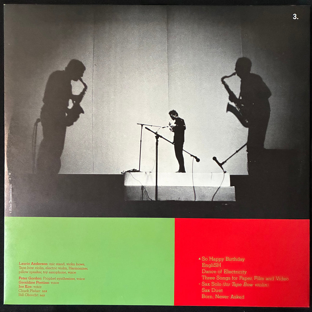 LAURIE ANDERSON - UNITED STATES LIVE (5LP BOX SET) (USED VINYL 1984 EU M-/M-/EX+)