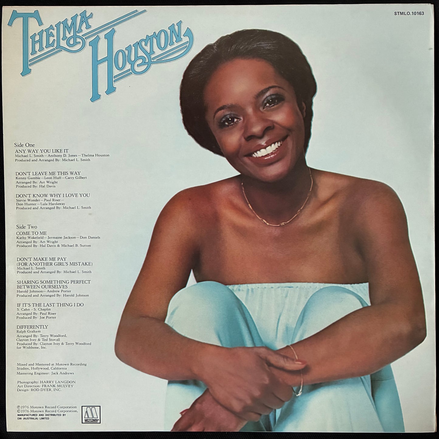 THELMA HOUSTON - ANY WAY YOU LIKE IT (USED VINYL 1976 AUS M-/M-)