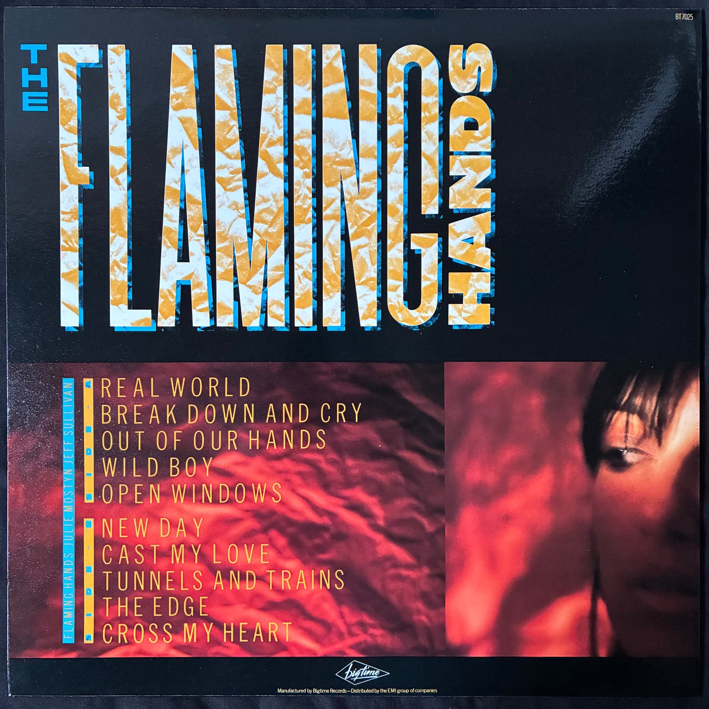 FLAMING HANDS - THE FLAMING HANDS (USED VINYL 1984 AUS M-/M-)