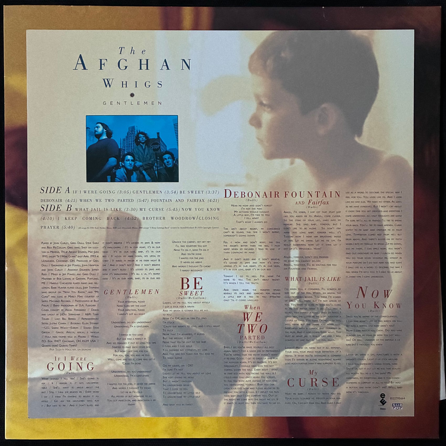 AFGHAN WHIGS - GENTLEMEN (180GM) (USED VINYL 2014 EU M-/M-)
