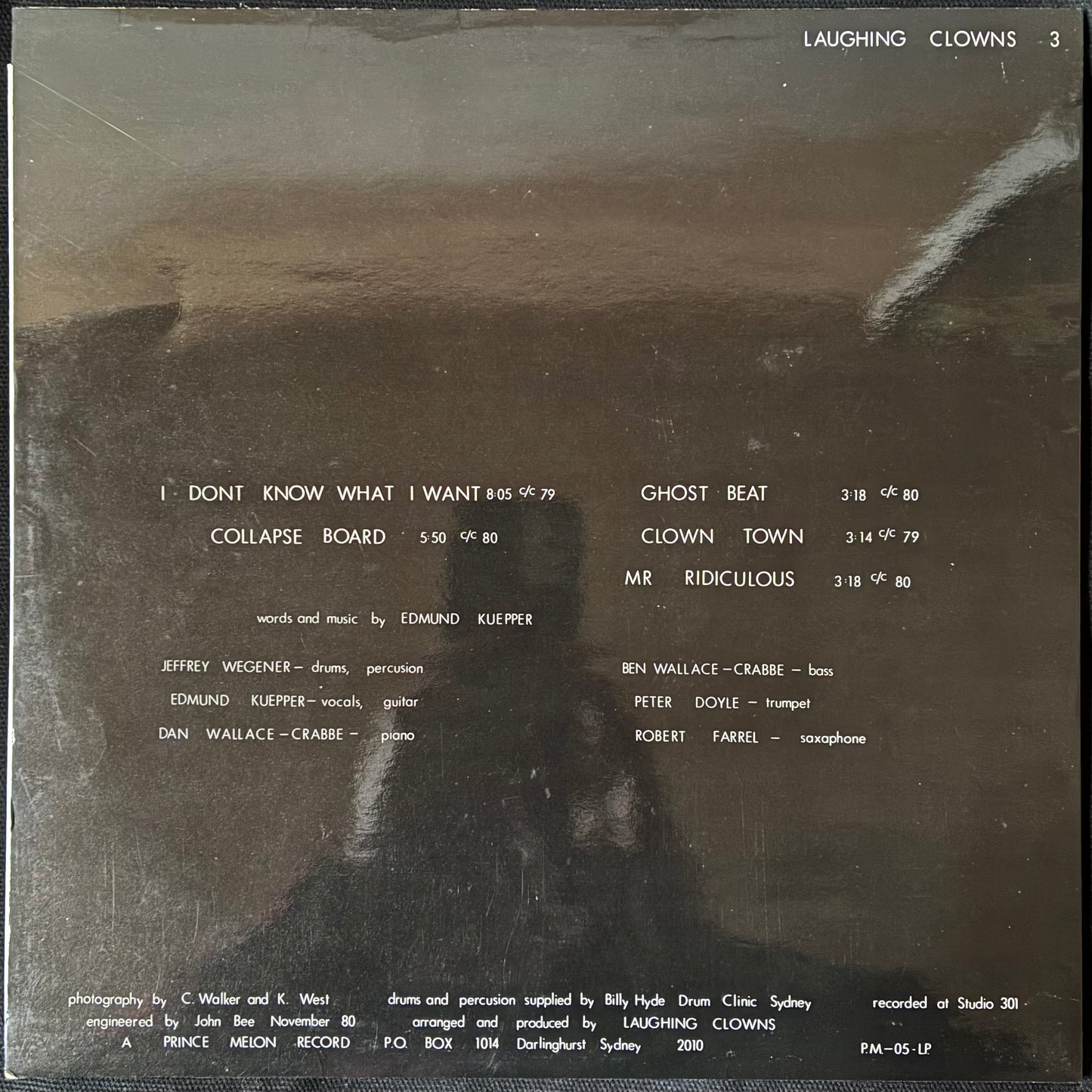 LAUGHING CLOWNS - 3 (MLP) (USED VINYL 1981 AUS M-/M-)