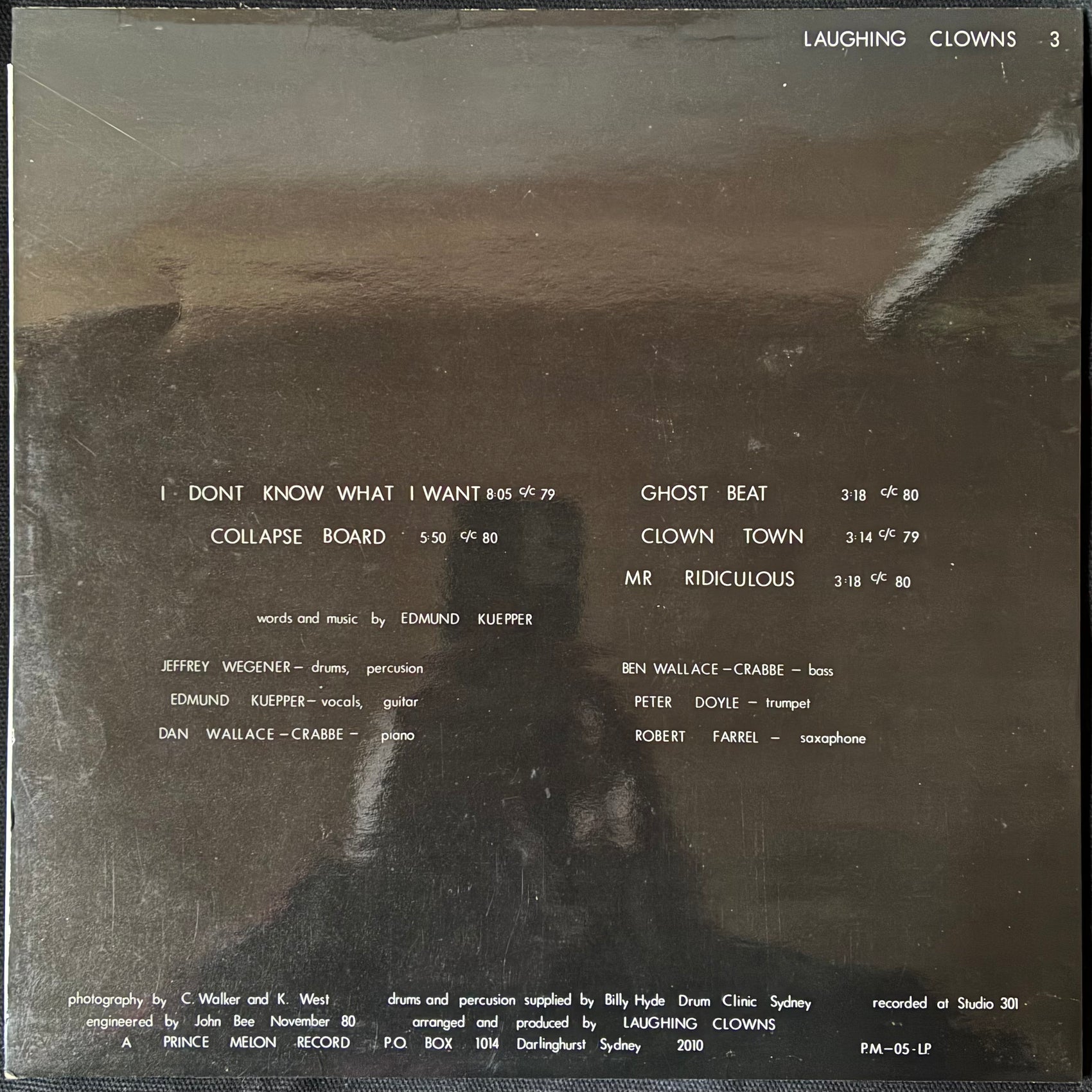 LAUGHING CLOWNS - 3 (MLP) (USED VINYL 1981 AUS M-/M-)